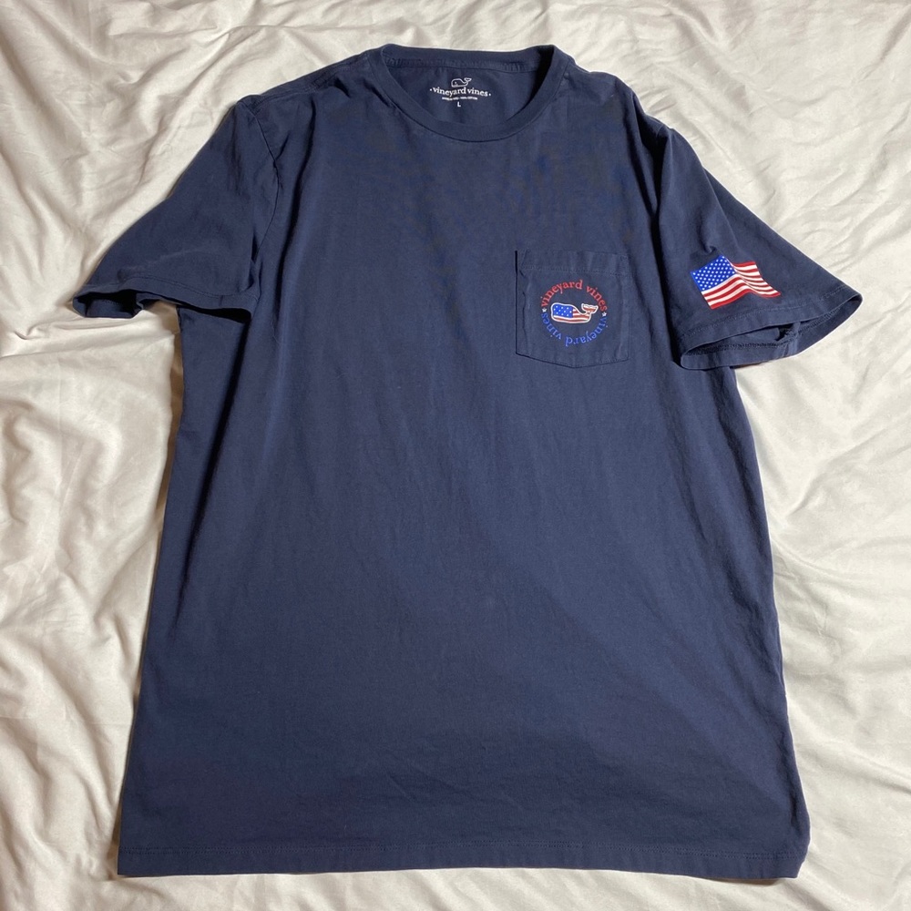 Vineyard Vines | American Flag T-Shirt